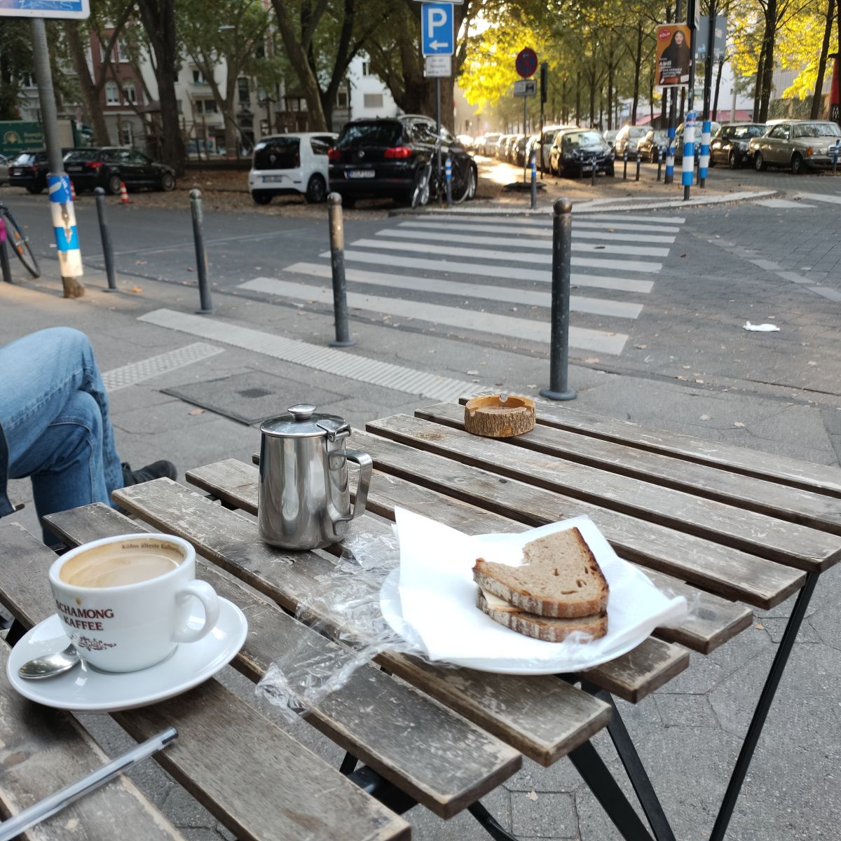 Frühstück in der Großstadt